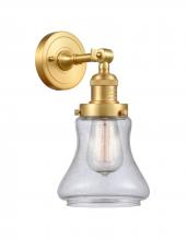  203-SG-G194-LED - Bellmont - 1 Light - 7 inch - Satin Gold - Sconce