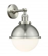  203-SN-HFS-81-SN-LED - Hampden - 1 Light - 9 inch - Brushed Satin Nickel - Sconce