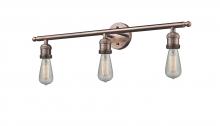  204-AC - Bare Bulb 3 Light Bath Vanity Light