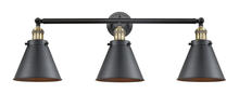  205-BAB-M13-BK - Appalachian - 3 Light - 32 inch - Black Antique Brass - Bath Vanity Light