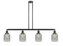  214-BK-G262-LED - Stanton - 4 Light - 51 inch - Matte Black - Stem Hung - Island Light