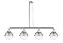  214-SN-HFS-84-SN - Hampden - 4 Light - 54 inch - Brushed Satin Nickel - Stem Hung - Island Light