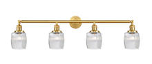  215-SG-G302-LED - Colton - 4 Light - 42 inch - Satin Gold - Bath Vanity Light