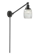 Innovations Lighting 237-OB-G302 - Colton - 1 Light - 8 inch - Oil Rubbed Bronze - Swing Arm