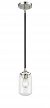  284-1S-BPN-G312 - Dover - 1 Light - 5 inch - Black Polished Nickel - Cord hung - Mini Pendant