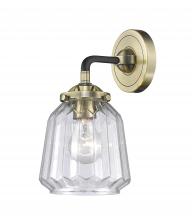  284-1W-BAB-G142 - Chatham - 1 Light - 7 inch - Black Antique Brass - Sconce