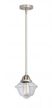 Innovations Lighting 288-1S-SN-G532 - Oxford - 1 Light - 8 inch - Brushed Satin Nickel - Cord hung - Mini Pendant