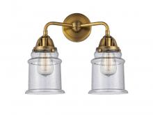  288-2W-BB-G184 - Canton - 2 Light - 14 inch - Brushed Brass - Bath Vanity Light