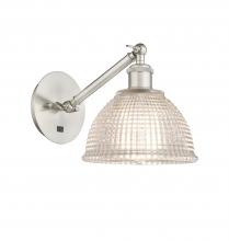  317-1W-SN-G422 - Arietta - 1 Light - 8 inch - Brushed Satin Nickel - Sconce