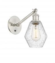  317-1W-SN-G654-6 - Cindyrella - 1 Light - 6 inch - Brushed Satin Nickel - Sconce