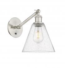  317-1W-SN-GBC-84 - Berkshire - 1 Light - 8 inch - Brushed Satin Nickel - Sconce