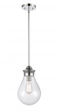  414-1S-PC-8SDY - Genesis - 1 Light - 8 inch - Polished Chrome - Cord hung - Mini Pendant