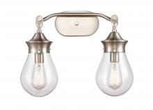  414-2W-SN-G4142-6-LED - Genesis - 2 Light - 18 inch - Satin Nickel - Bath Vanity Light