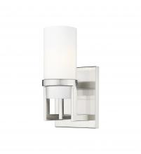  426-1W-SN-G426-8WH - Utopia - 1 Light - 5 inch - Satin Nickel - Sconce