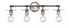  431-4W-BSN-LED - Aurora - 4 Light - 30 inch - Black Satin Nickel - Bath Vanity Light