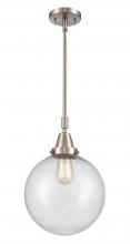  447-1S-SN-G204-10-LED - Beacon - 1 Light - 10 inch - Brushed Satin Nickel - Mini Pendant