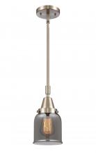  447-1S-SN-G53-LED - Bell - 1 Light - 5 inch - Brushed Satin Nickel - Mini Pendant