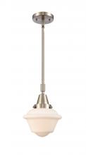  447-1S-SN-G531 - Oxford - 1 Light - 8 inch - Brushed Satin Nickel - Mini Pendant