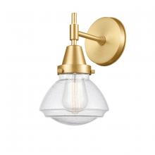  447-1W-SG-G324 - Olean - 1 Light - 7 inch - Satin Gold - Sconce