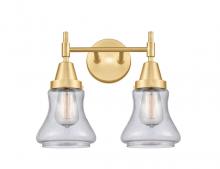  447-2W-SG-G194-LED - Bellmont - 2 Light - 15 inch - Satin Gold - Bath Vanity Light