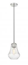  490-1P-SN-G574-7-LED - Fairfield - 1 Light - 7 inch - Brushed Satin Nickel - Cord hung - Mini Pendant