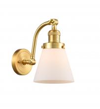  515-1W-SG-G61 - Cone - 1 Light - 7 inch - Satin Gold - Sconce