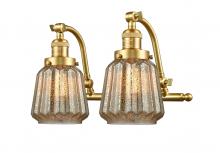  515-2W-SG-G146 - Chatham - 2 Light - 18 inch - Satin Gold - Bath Vanity Light