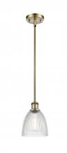  516-1S-AB-G382 - Castile - 1 Light - 6 inch - Antique Brass - Mini Pendant