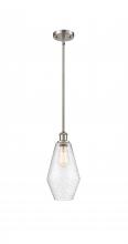  516-1S-SN-G654-7-LED - Cindyrella - 1 Light - 7 inch - Brushed Satin Nickel - Mini Pendant