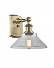  516-1W-AB-G132-LED - Orwell - 1 Light - 8 inch - Antique Brass - Sconce