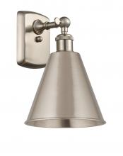  516-1W-SN-MBC-8-SN - Berkshire - 1 Light - 8 inch - Brushed Satin Nickel - Sconce