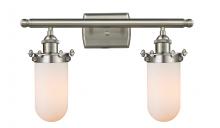  516-2W-SN-CE231-W - Kingsbury - 2 Light - 14 inch - Brushed Satin Nickel - Bath Vanity Light