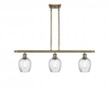  516-3I-AB-G292 - Salina - 3 Light - 36 inch - Antique Brass - Cord hung - Island Light