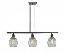  516-3I-OB-G82-LED - Eaton - 3 Light - 36 inch - Oil Rubbed Bronze - Cord hung - Island Light