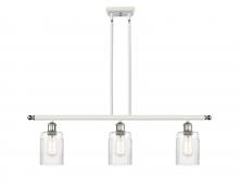 Innovations Lighting 516-3I-WPC-G342 - Hadley - 3 Light - 36 inch - White Polished Chrome - Cord hung - Island Light