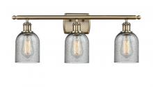  516-3W-AB-G257-LED - Caledonia - 3 Light - 25 inch - Antique Brass - Bath Vanity Light