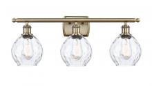  516-3W-AB-G362-LED - Waverly - 3 Light - 26 inch - Antique Brass - Bath Vanity Light