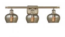  516-3W-AB-G96 - Fenton - 3 Light - 27 inch - Antique Brass - Bath Vanity Light