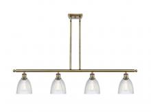  516-4I-AB-G382-LED - Castile - 4 Light - 48 inch - Antique Brass - Cord hung - Island Light