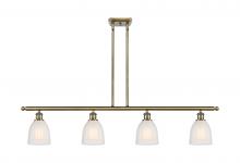  516-4I-AB-G441-LED - Brookfield - 4 Light - 48 inch - Antique Brass - Cord hung - Island Light