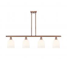  516-4I-AC-G558-6GWH - Bella - 4 Light - 48 inch - Antique Copper - Cord hung - Island Light