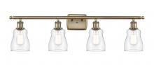  516-4W-AB-G392-LED - Ellery - 4 Light - 35 inch - Antique Brass - Bath Vanity Light