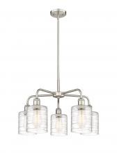  516-5CR-SN-G1113 - Cobbleskill - 5 Light - 23 inch - Satin Nickel - Chandelier