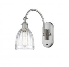  518-1W-SN-G442-LED - Brookfield - 1 Light - 6 inch - Brushed Satin Nickel - Sconce