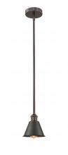  616-1S-OB-M8-LED - Smithfield - 1 Light - 7 inch - Oil Rubbed Bronze - Cord hung - Mini Pendant