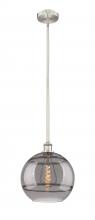  616-1S-SN-G556-12SM - Rochester - 1 Light - 12 inch - Brushed Satin Nickel - Cord hung - Mini Pendant