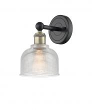  616-1W-BAB-G412 - Dayton - 1 Light - 6 inch - Black Antique Brass - Sconce