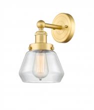  616-1W-SG-G172 - Fulton - 1 Light - 7 inch - Satin Gold - Sconce