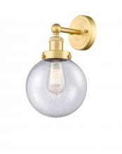  616-1W-SG-G204-8 - Beacon - 1 Light - 8 inch - Satin Gold - Sconce