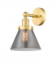  616-1W-SG-G43 - Cone - 1 Light - 8 inch - Satin Gold - Sconce